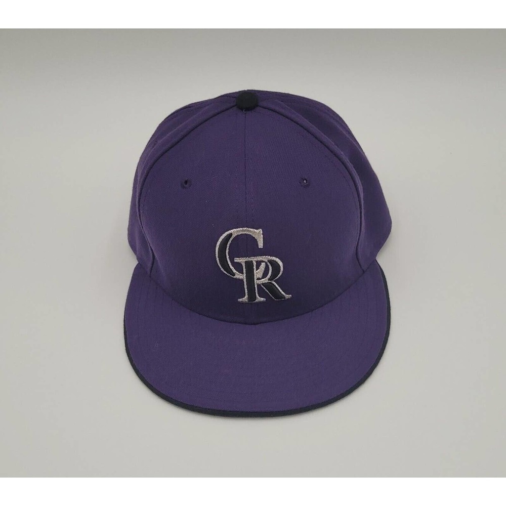 New Era Colorado Rockies Hat 59Fifty 7 3/8 Authentic Collection On Field